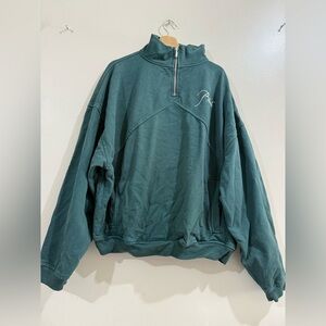 Rhude Deep Teal Crewneck Sweatshirt